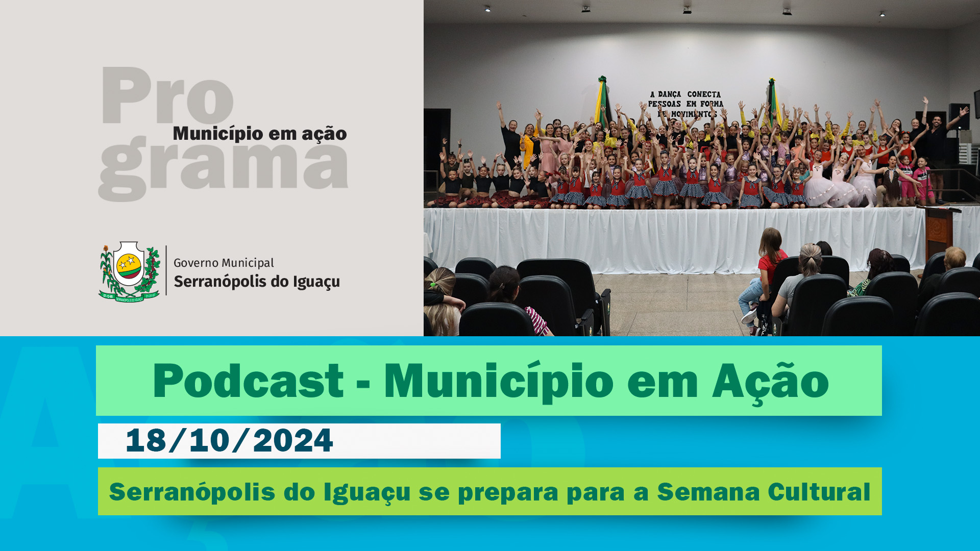 #Podcast - Serranópolis do Iguaçu se prepara para a Semana Cultural - (18/10/2024)