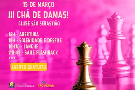 III Chá das Damas será nesta sexta-feira (15)